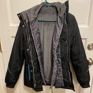 Below Zero 3 in 1 Ski Jacket/Snow Jacket